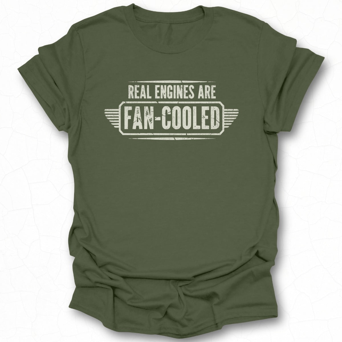 Real Engines Are Fan-Cooled Graphic T-Shirt