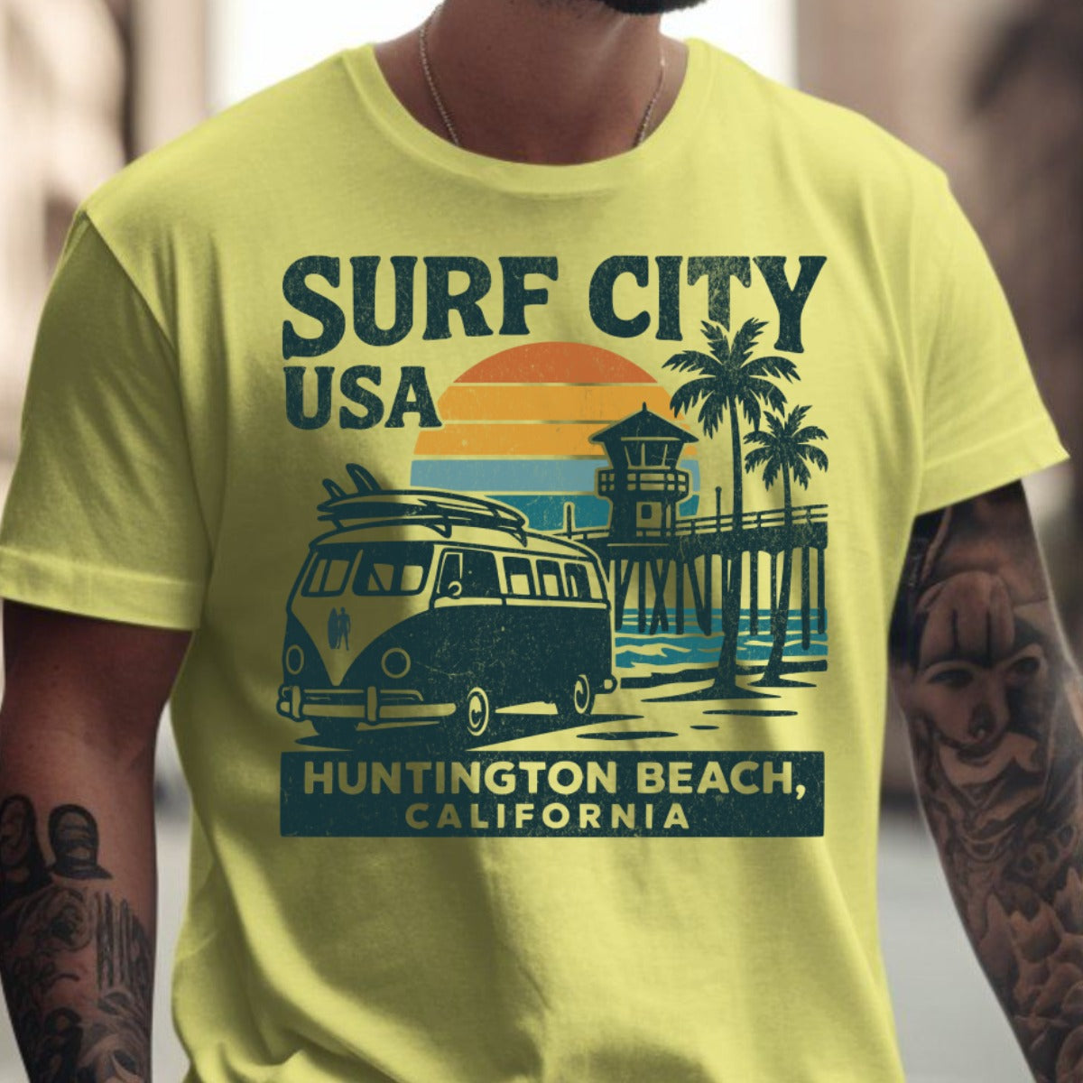 Surf City USA Huntington Beach California T-shirt product