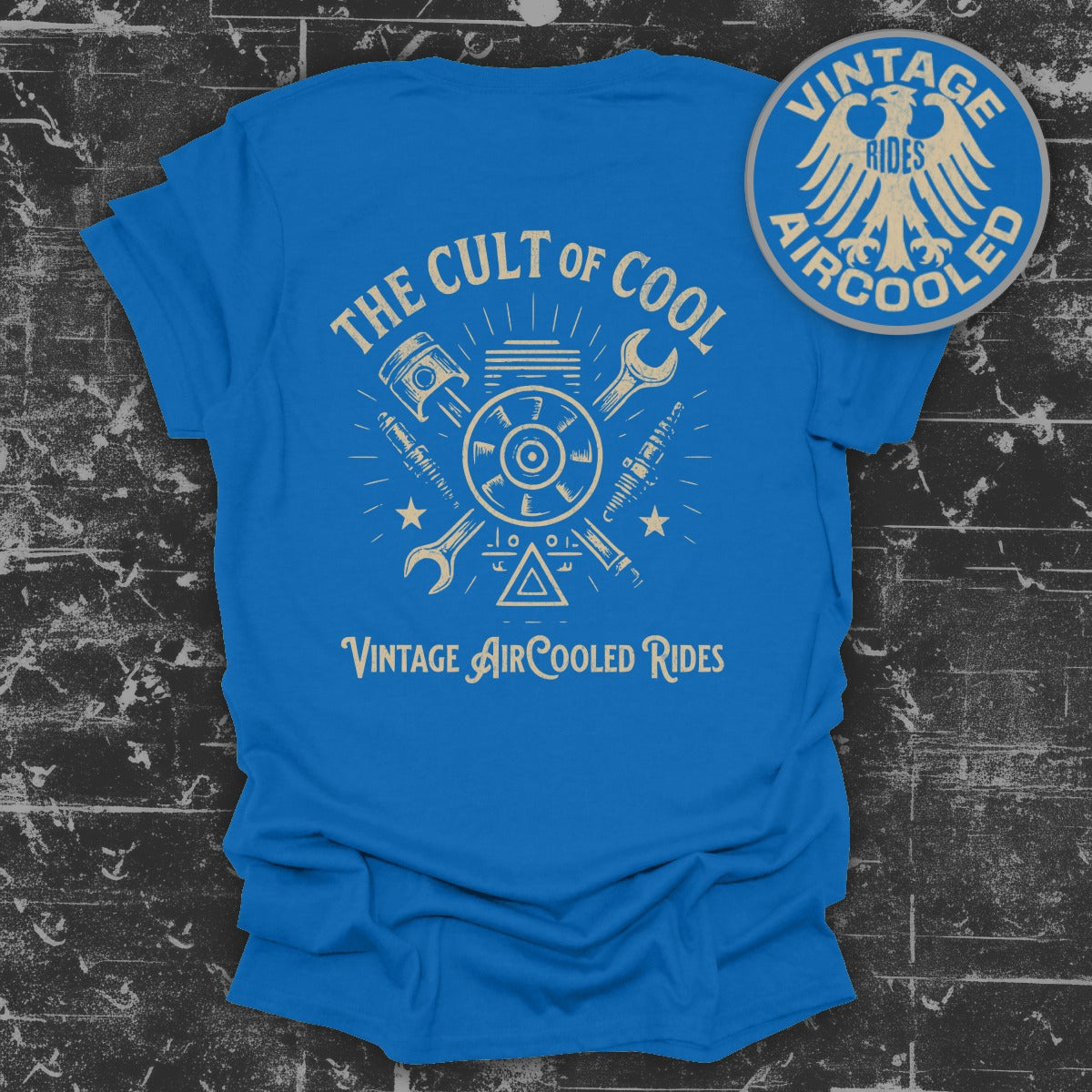 The Cult of Cool Vintage AirCooled Rides T-Shirt