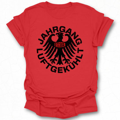 Jahrgang Luftgekühlt Fahren T-shirt for enthusiasts