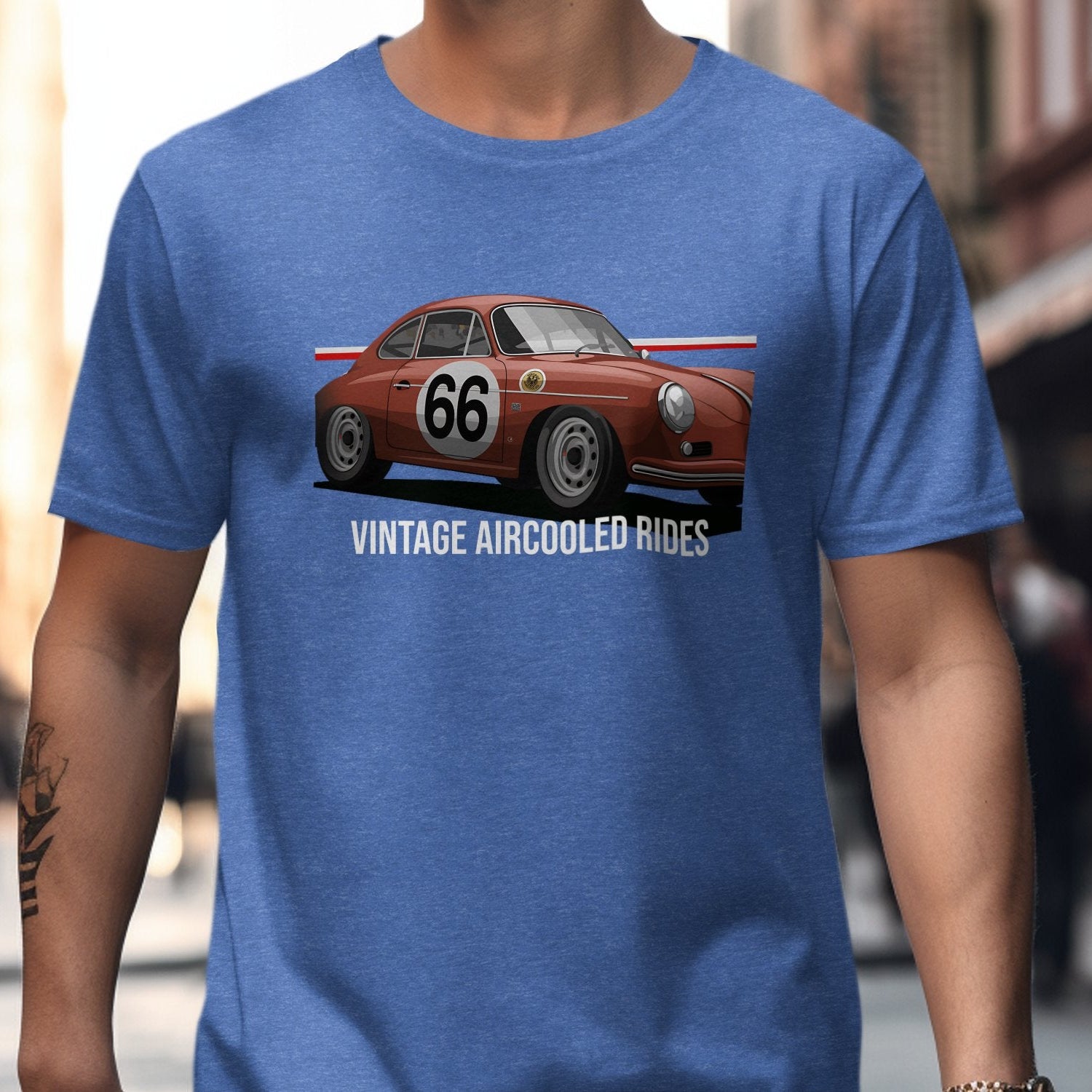 Vintage Aircooled Rides Graphic T-shirt product