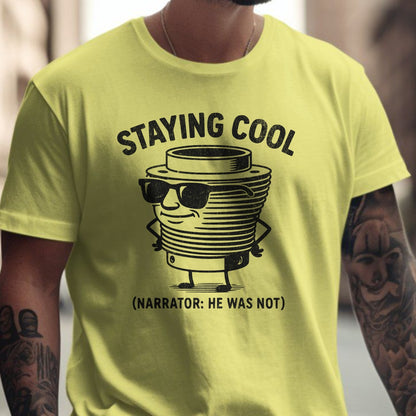 Staying Cool Narrator He Was Not Humorous T-shirt product