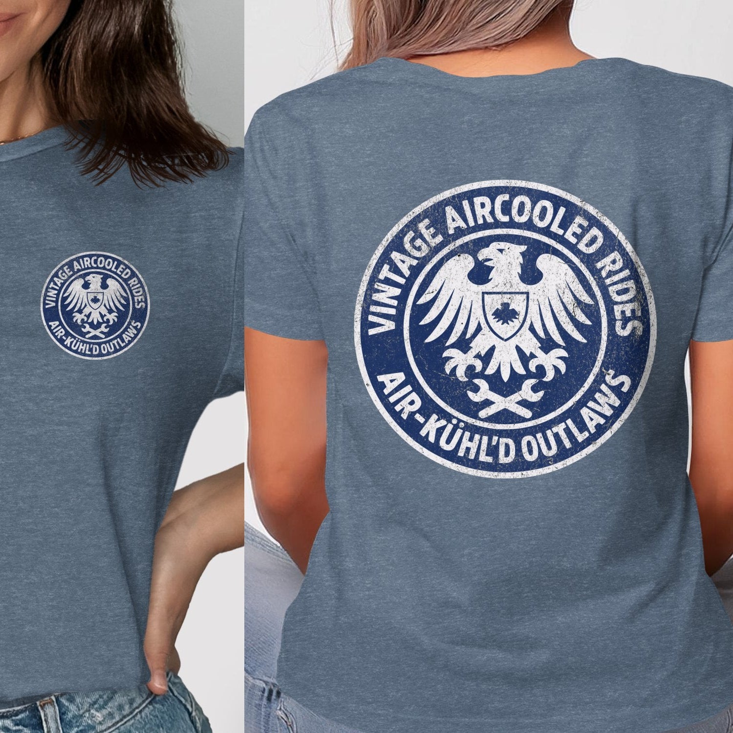 Vintage Aircooled Rides Air-Kuhld Outlaw's T-shirt product