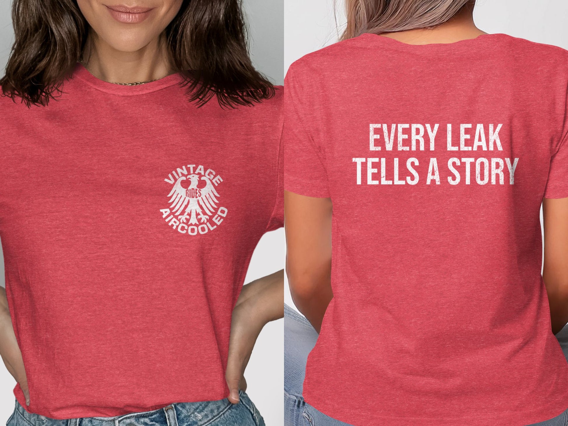 Vintage Aircooled Every Leak Tells A Story T-shirt product
