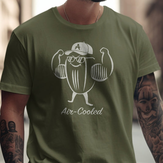 Air-Cooled Muscle Car Design Graphic Tee product type
