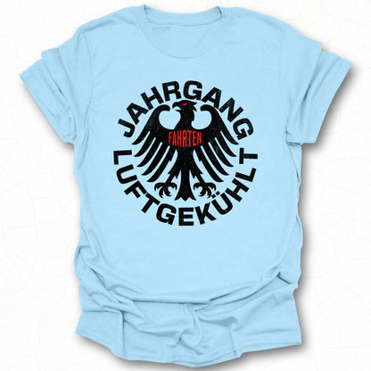 Jahrgang Luftgekühlt design tee for vintage car enthusiasts