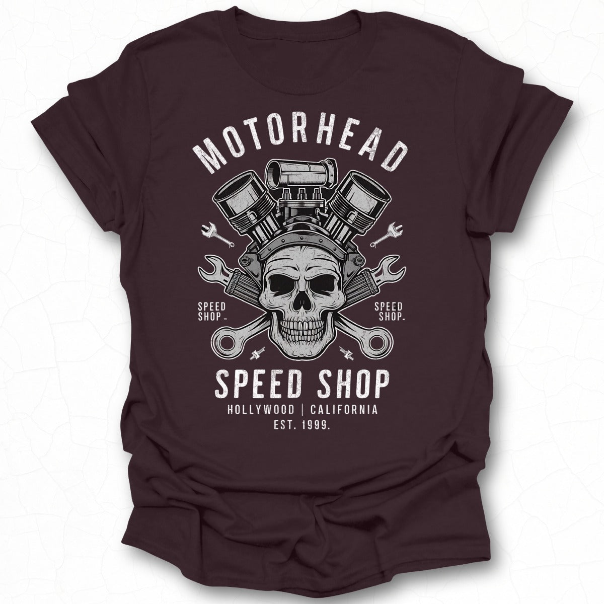Motorhead Speed Shop Skull Graphic T-Shirt