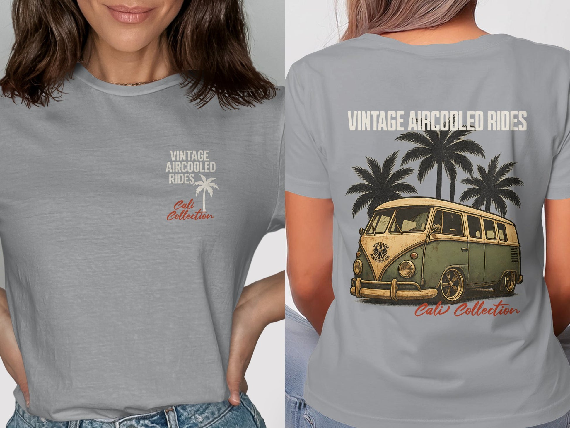Vintage Aircooled Rides Cali Collection T-shirt product type