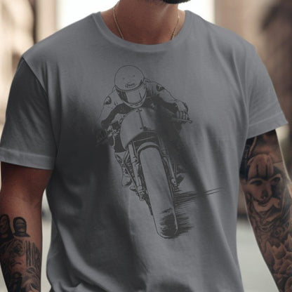 Motorcycle Rider Graphic Design T-shirt product type