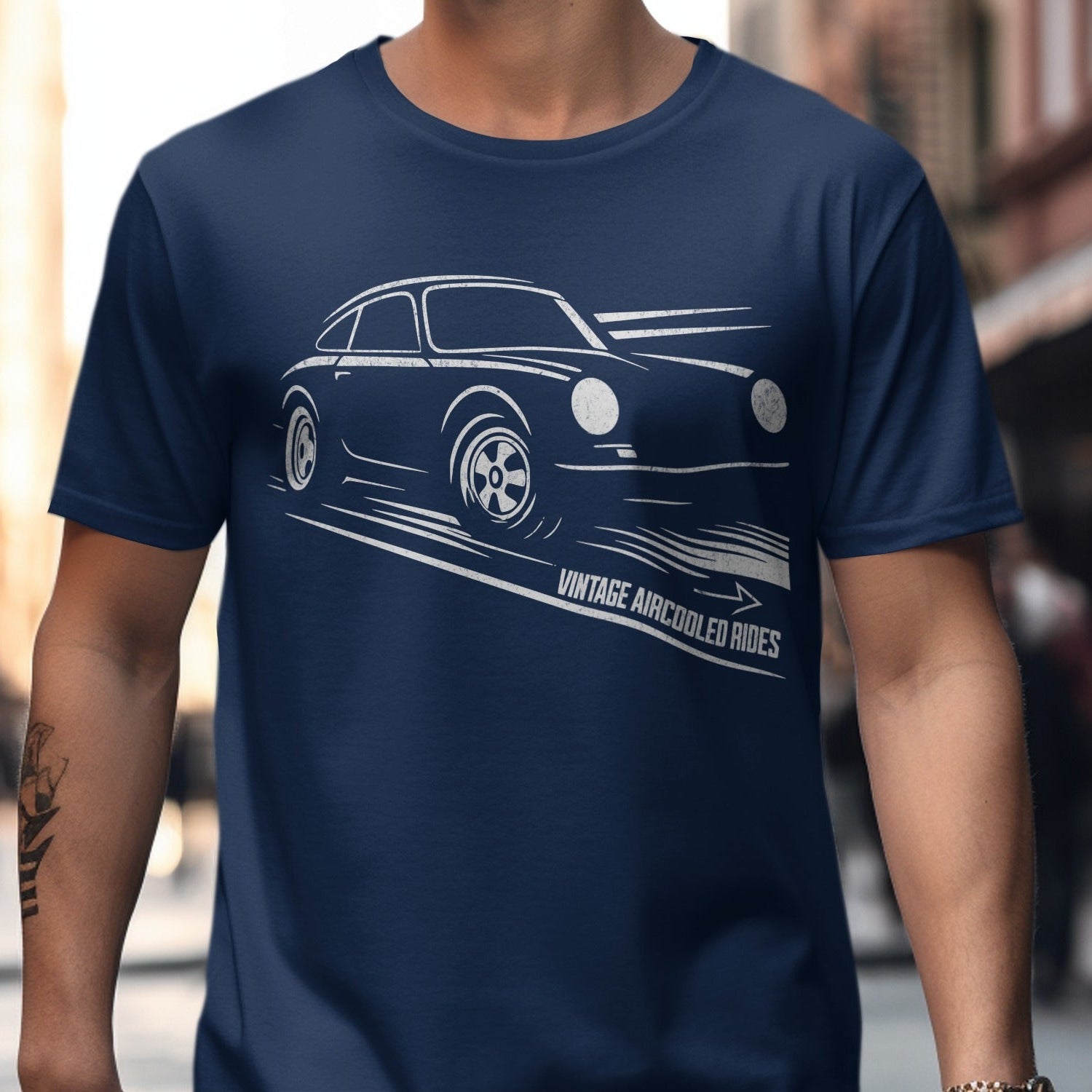 Vintage Aircooled Rides Graphic T-Shirt product