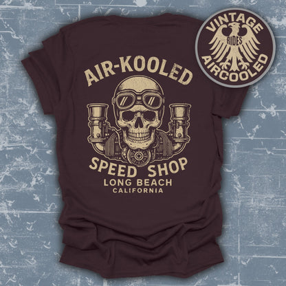 Air-Kooled Speed Shop Long Beach California T-shirt