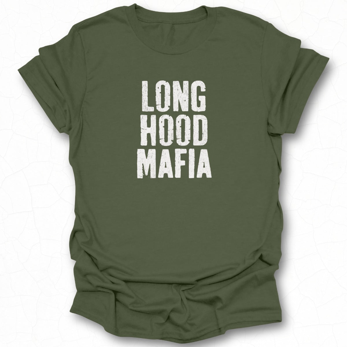Long Hood Mafia Graphic Tee Shirt Product