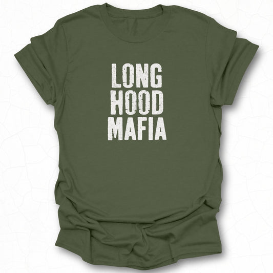 Long Hood Mafia Graphic Tee Shirt Product