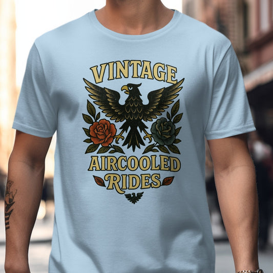 Vintage Aircooled Rides Graphic T-shirt product