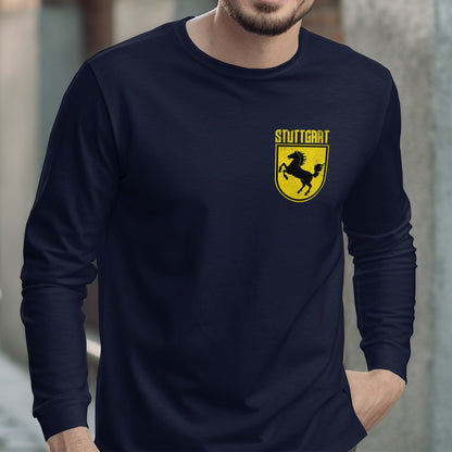 Stuttgart Yellow Emblem Long Sleeve Shirt product type