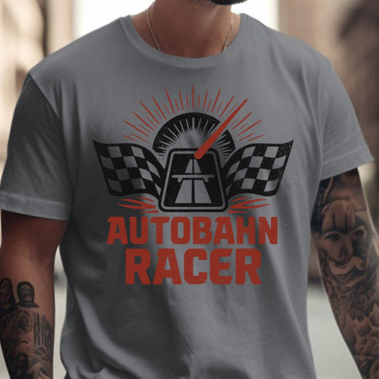 Autobahn Racer Graphic Print Casual T-shirt product type