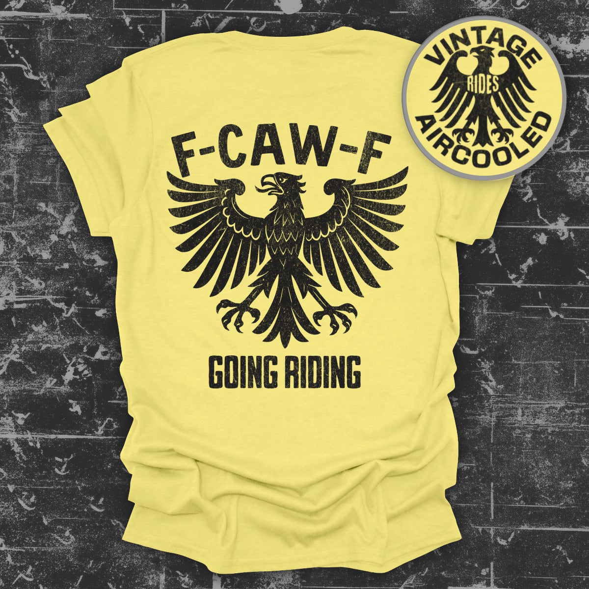 F-CAW-F Going Riding Vintage Rides Aircooled shirt
