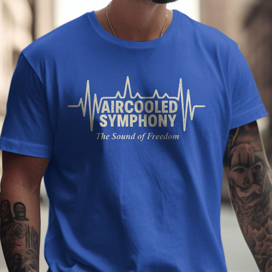 Aircooled Symphony The Sound of Freedom T-shirt