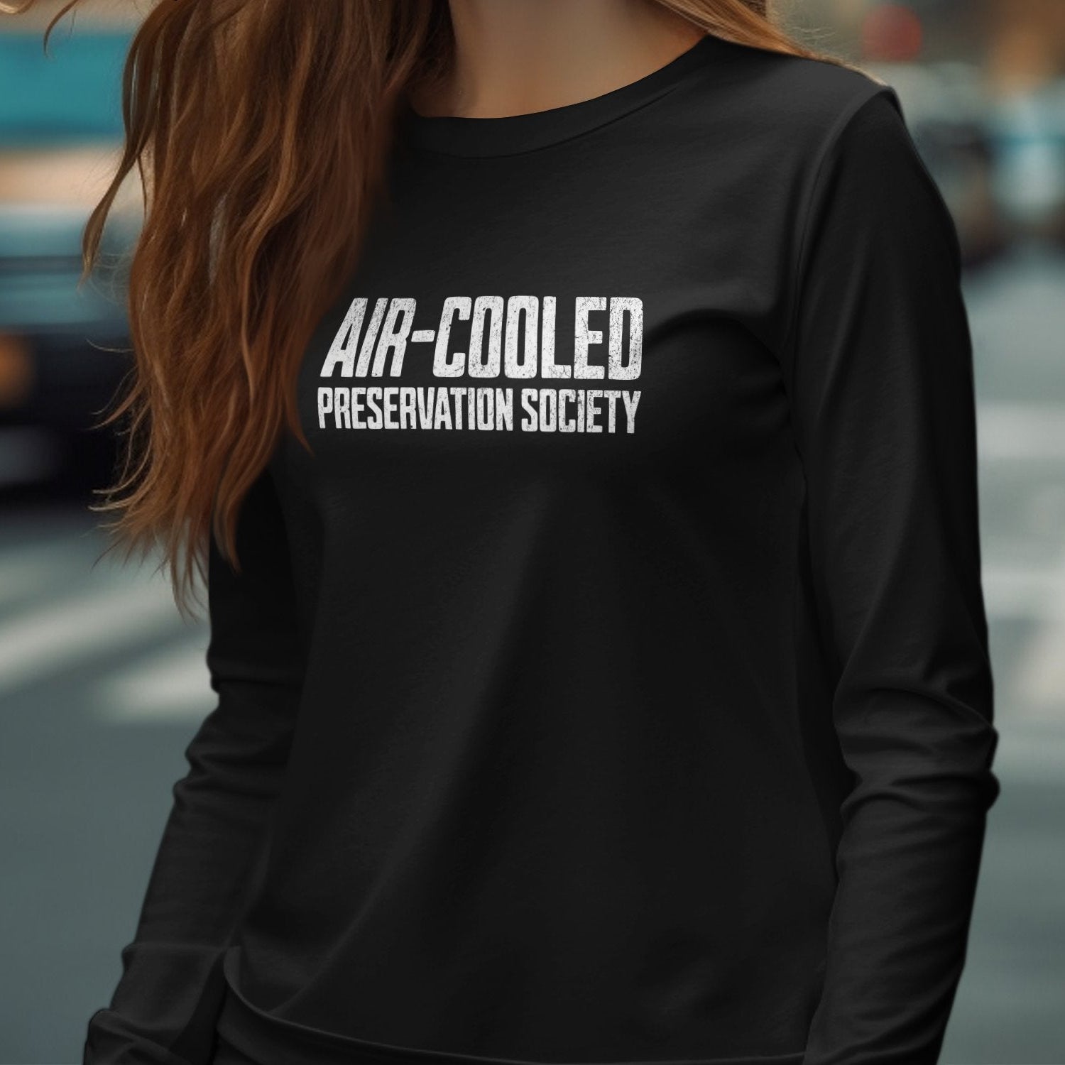 Air-Cooled Preservation Society Long Sleeve Shirt product type