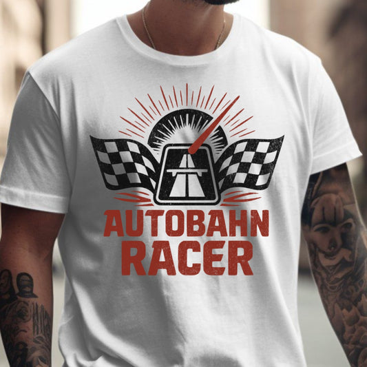 Autobahn Racer Graphic Design T-shirt product type