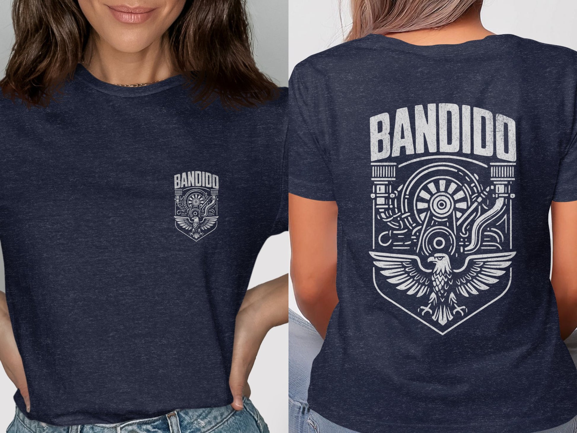 Bandido Design Dark Blue Short Sleeves T-shirt product