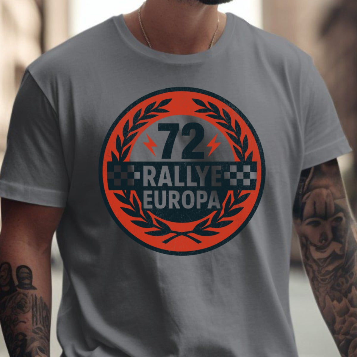 Rallye Europa 72 Graphic Design T-shirt product