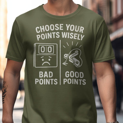 Choose Your Points Wisely Graphic Shirt product
