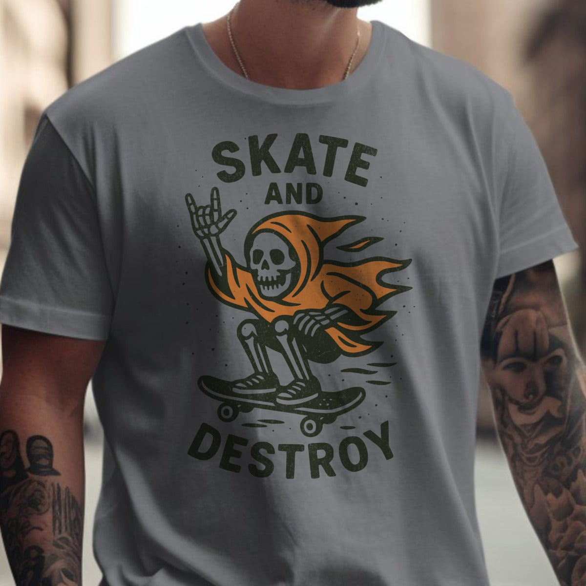 Skate and Destroy Graphic T-Shirt product