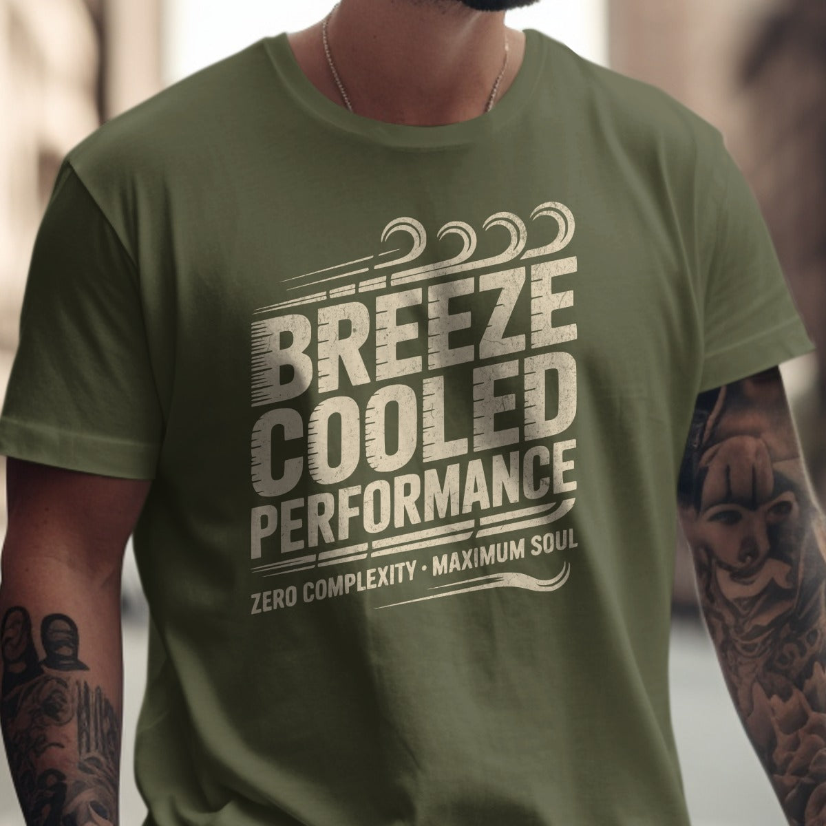 Breeze Cooled Performance Zero Complexity Graphic Tee