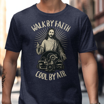 Walk by Faith Cool by Air Graphic T-shirt product