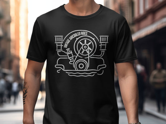 Unique Aircooled Rides Graphic Tee Shirt product type