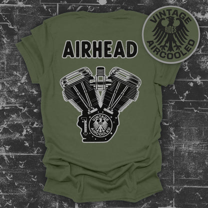 Airhead Motorcycle Graphic Tee Vintage Rides product