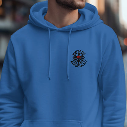 Vintage Aircooled Graphic Blue Hoodie product