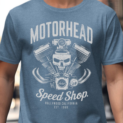 Vintage Motorhead Speed Shop Graphic Tshirt product