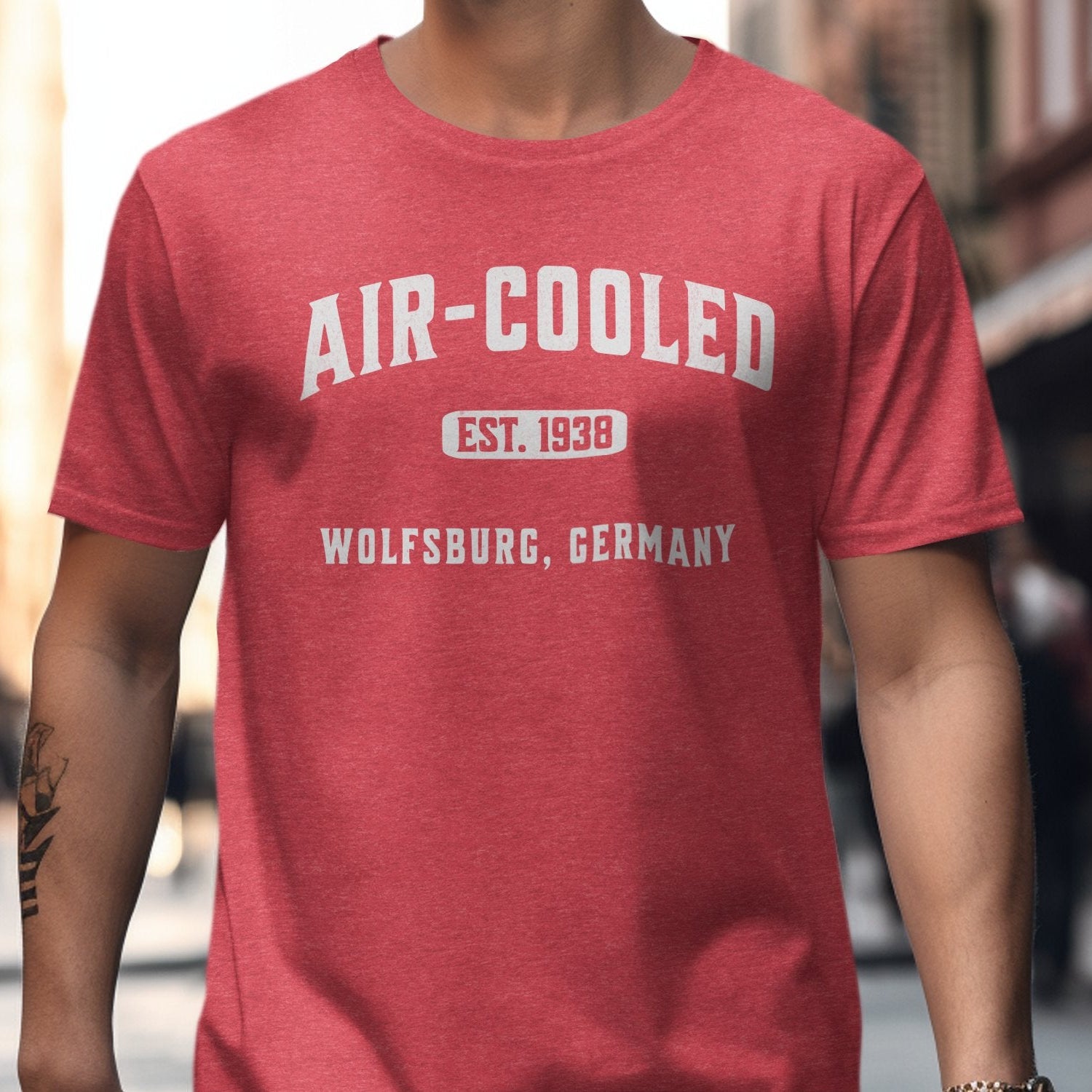 Air-Cooled Est 1938 Wolfsburg Germany T-shirt product