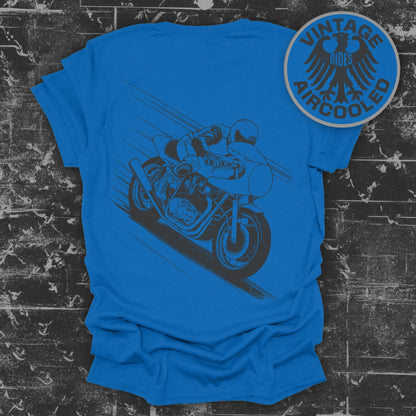 Vintage Rides Aircooled Motorcycle Graphic Tee product