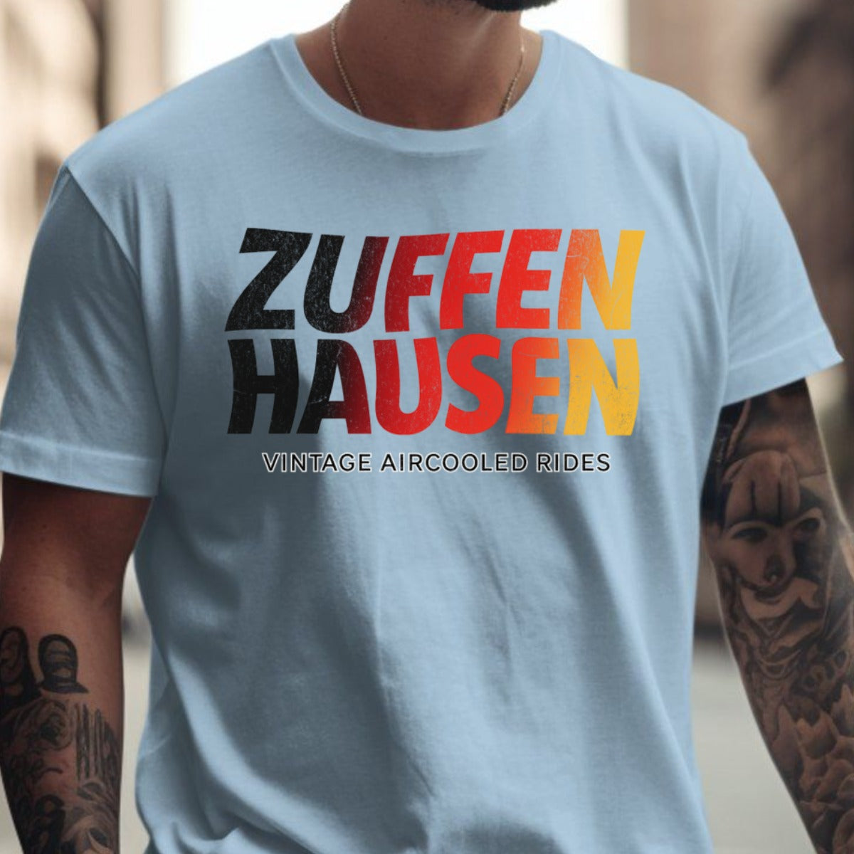 Vintage Aircooled Rides Zuffenhausen T-Shirt product type