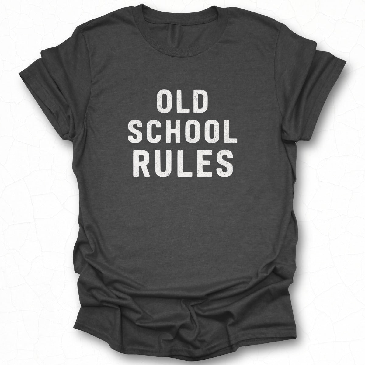 Old School Rules Graphic Statement Tee Product