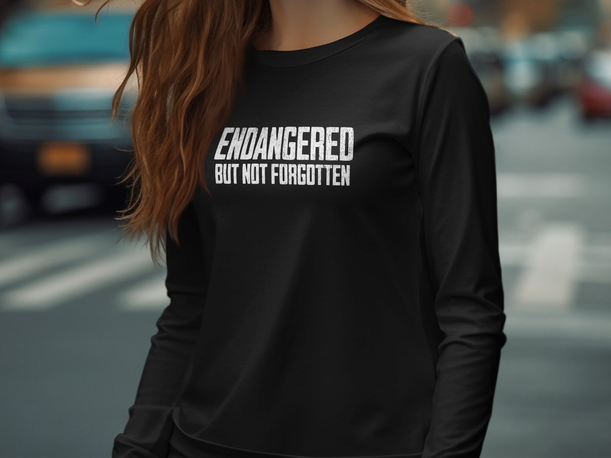 Endangered But Not Forgotten Long Sleeve Shirt product