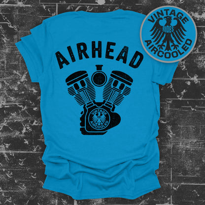 Vintage Airhead Aircooled T-Shirt for Motorcycle Enthusiast product
