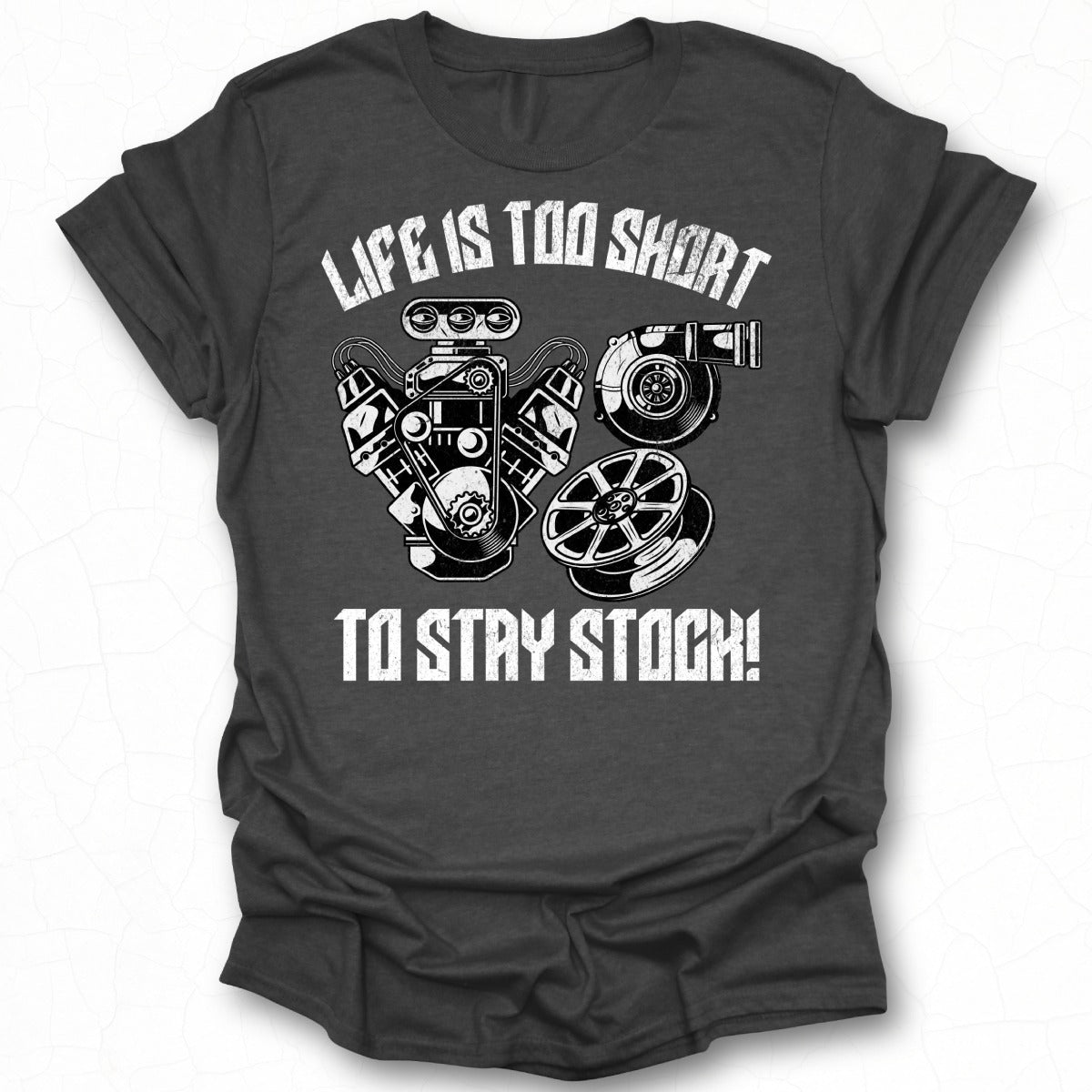Life is too short to stay stock product
