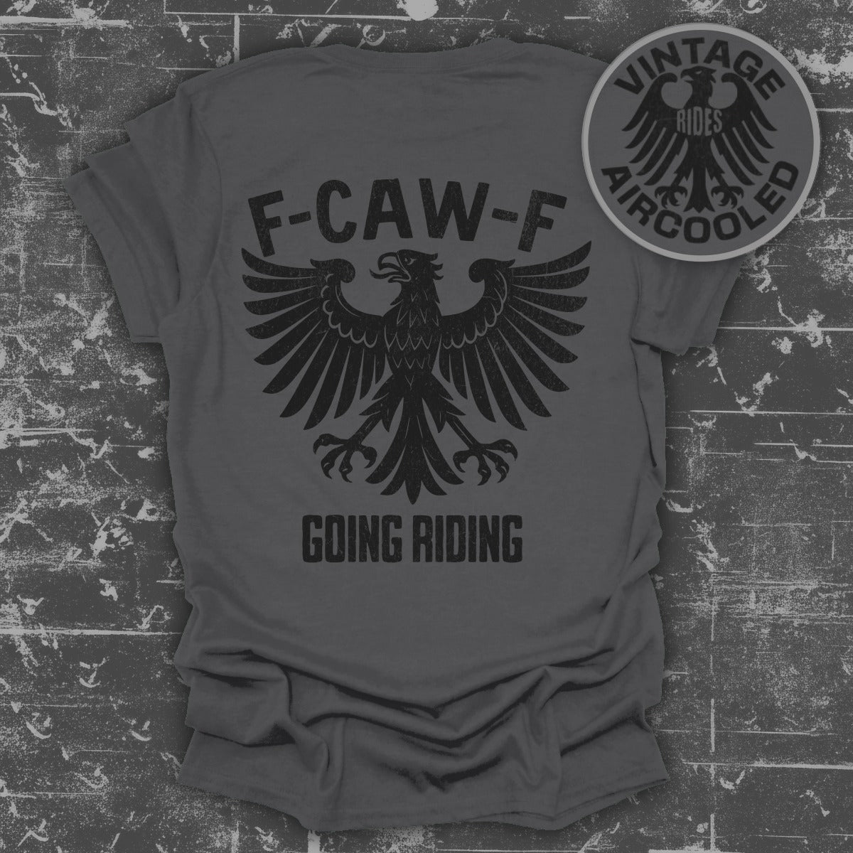 Vintage Rides Going Riding F-CAW-F Graphic Tee