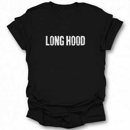 Long Hood Graphic Tee Ideal for Casual Wear