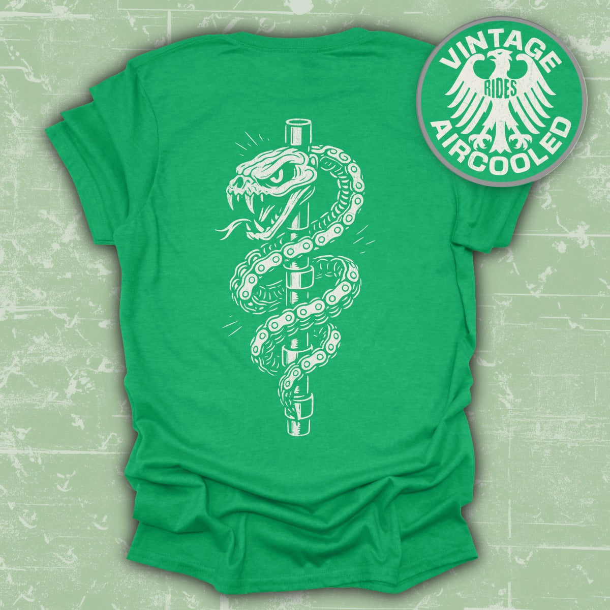 Vintage Aircooled Snake Print T-Shirt product