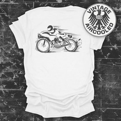 Vintage Rides Aircooled Motorcycle T-Shirt product