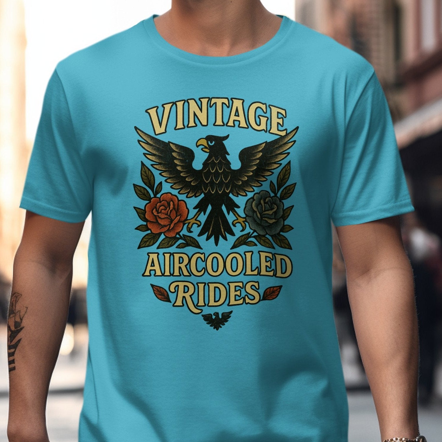 Vintage Aircooled Rides Graphic T-Shirt product type
