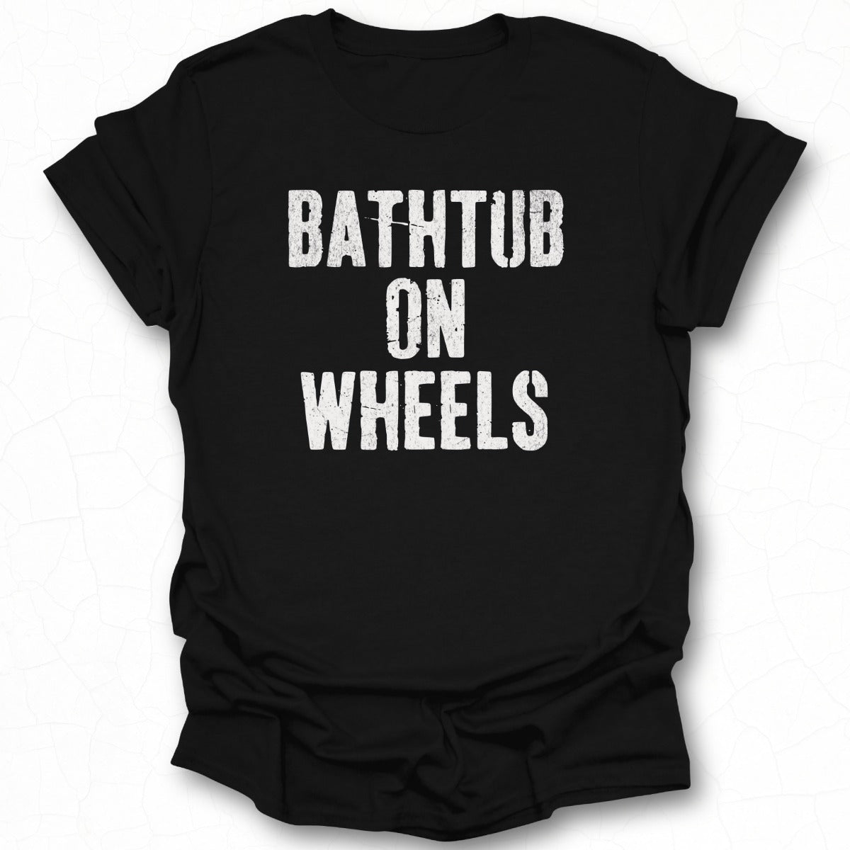Bathtub on Wheels Modern Graphic Tee
