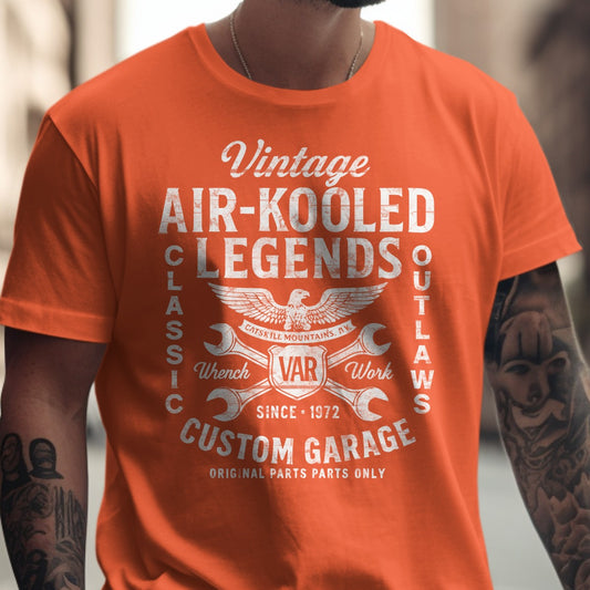 Vintage Air-Kooled Legends Custom Garage Shirt