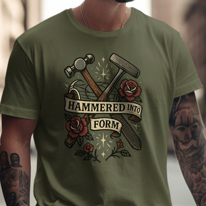 Hammered Into Form Graphic Tee Shirt product type