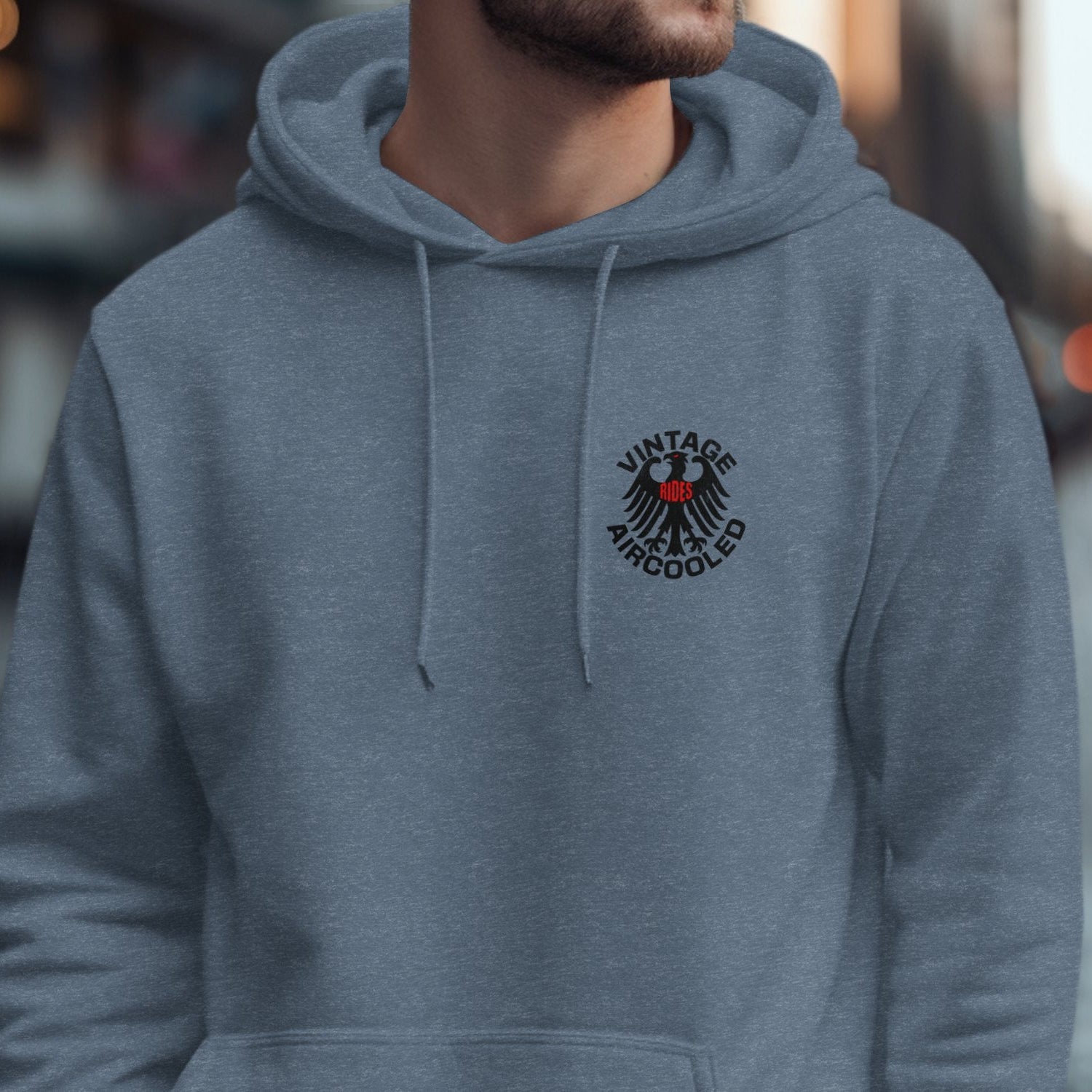 Vintage Aircooled Engine Graphic Hoodie product